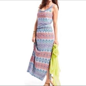 Cabi Ikat Maxi Summer Dress #317 Medium
